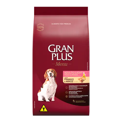 Gran Plus Dog Pollo y Arroz Adulto Light