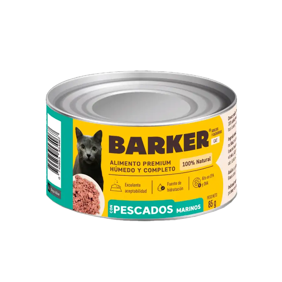 Barker Lata Pescado y Marino