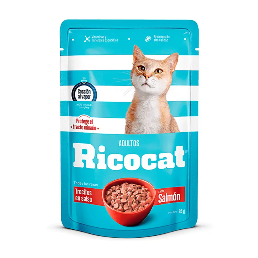 Ricocat_0008_Ricocat Trocitos Salmón Adulto Pouch